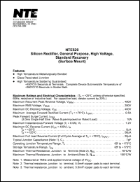 NTE620 Datasheet