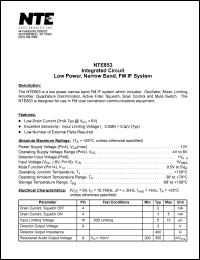 NTE853 Datasheet
