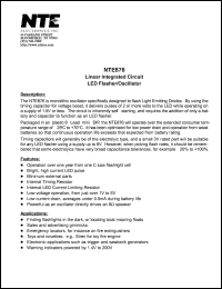 NTE876 Datasheet