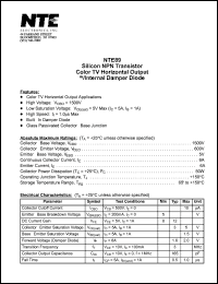 NTE89 Datasheet