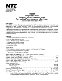 NTE948SM Datasheet