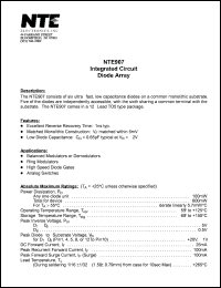NTE907 Datasheet