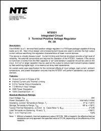 NTE931 Datasheet