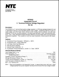 NTE932 Datasheet