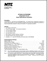 NTE948 Datasheet