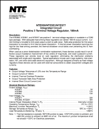 NTE977 Datasheet