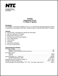 NTE984 Datasheet