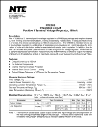 NTE988 Datasheet
