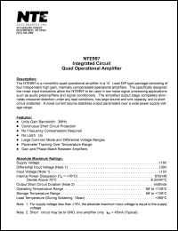 NTE997 Datasheet