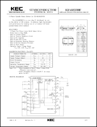 KIA6833HF Datasheet