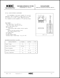 KIA8200AH Datasheet