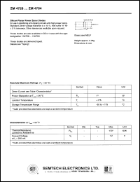 ZM4739 Datasheet