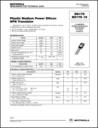 BD179-10 Datasheet