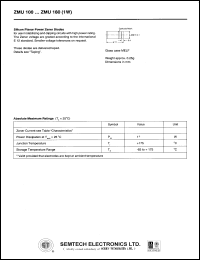 ZMU100 Datasheet