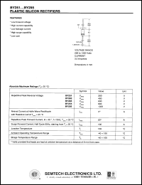 BY252 Datasheet
