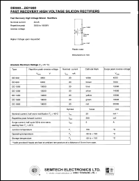 DD1400 Datasheet