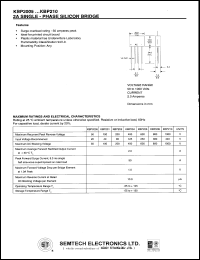 KBP210 Datasheet