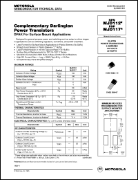 MJD112 Datasheet
