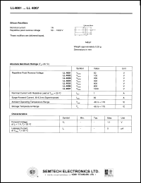 LL4001 Datasheet
