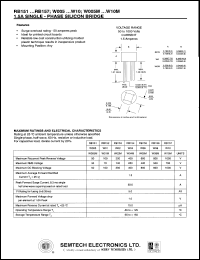 W01M Datasheet