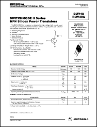 BUV48 Datasheet