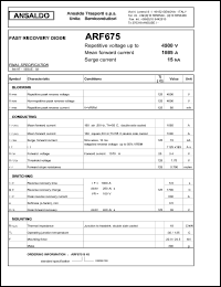 ARF672S45 Datasheet