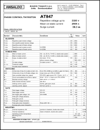 AT847S25 Datasheet