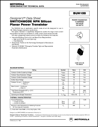 BUH100 Datasheet