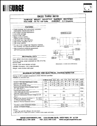 SK29 Datasheet