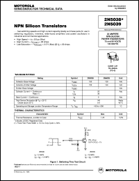 2N5038 Datasheet