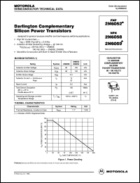 2N6059 Datasheet