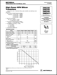 2N6338 Datasheet