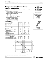 MJE253 Datasheet
