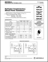TIP147 Datasheet