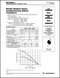 2N6040 Datasheet