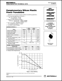 2N6491 Datasheet