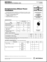 D45H11 Datasheet