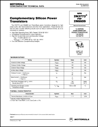 2N6609 Datasheet