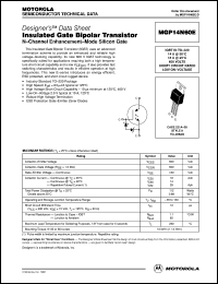 MGP14N60E Datasheet