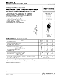 MGP15N38CL Datasheet