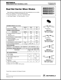 MMBD352WT1 Datasheet