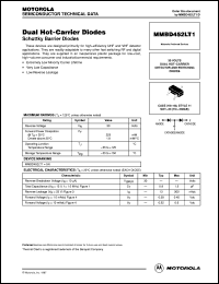 MMBD452LT1 Datasheet