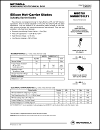 MBD701 Datasheet