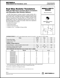 MUN5312DW1T1 Datasheet