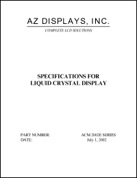 ACM2002E-FLFS-T Datasheet
