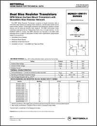 MUN5212DW1T1 Datasheet