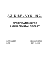 ACM2402F-FLGH-T Datasheet