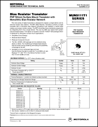 MUN5133T1 Datasheet