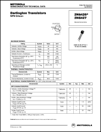2N6427 Datasheet