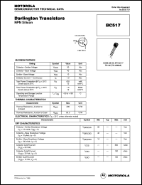 BC517 Datasheet